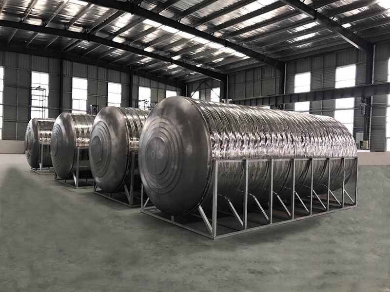 宣恩304卧式不锈钢水箱的安装步骤